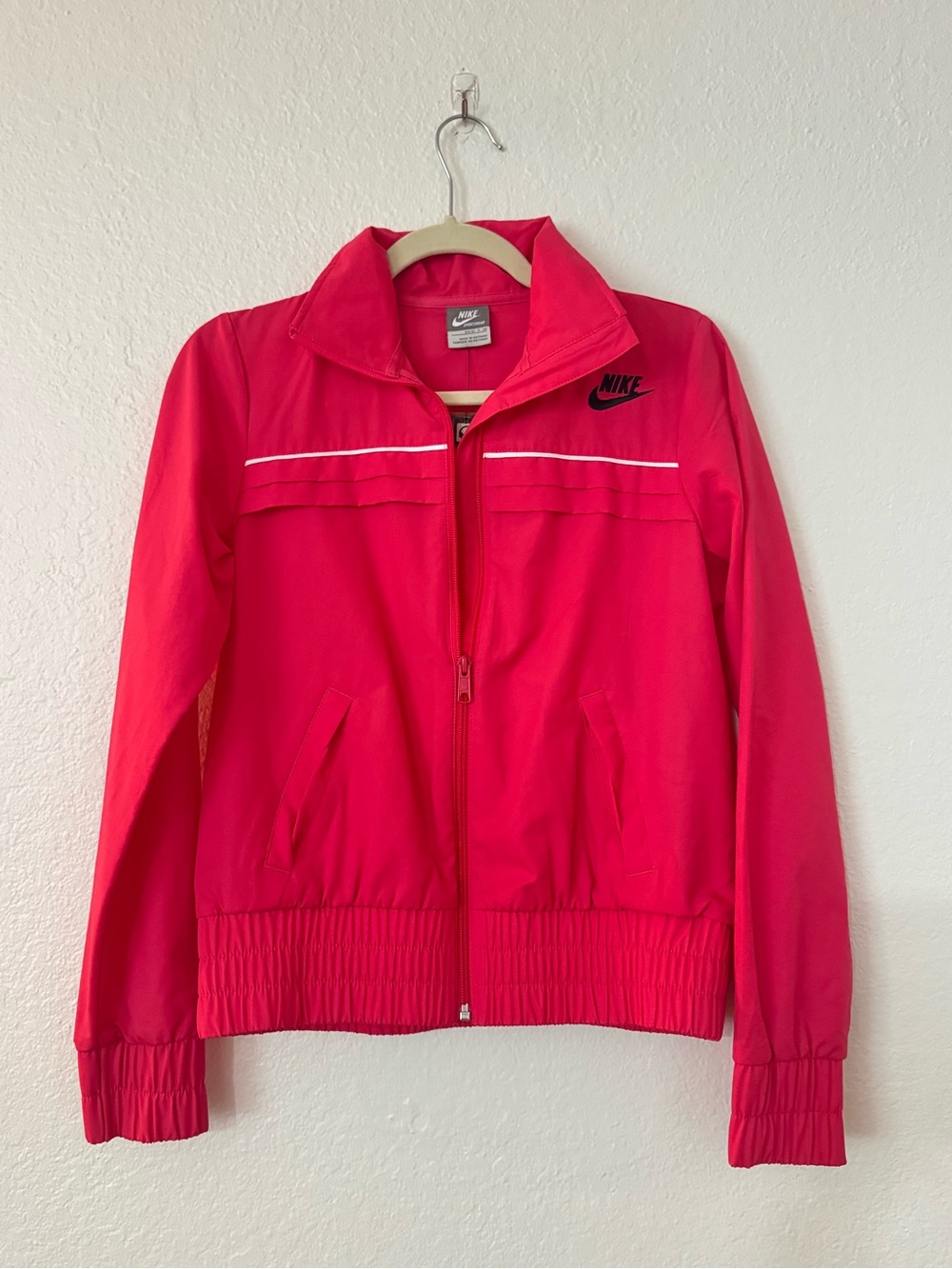 Nike Women's Hot Pink Bomber Jacket